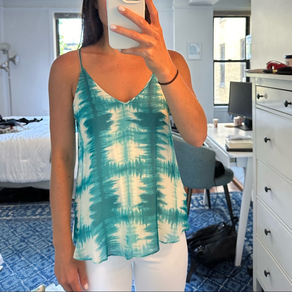 Silk Turquoise Blouse